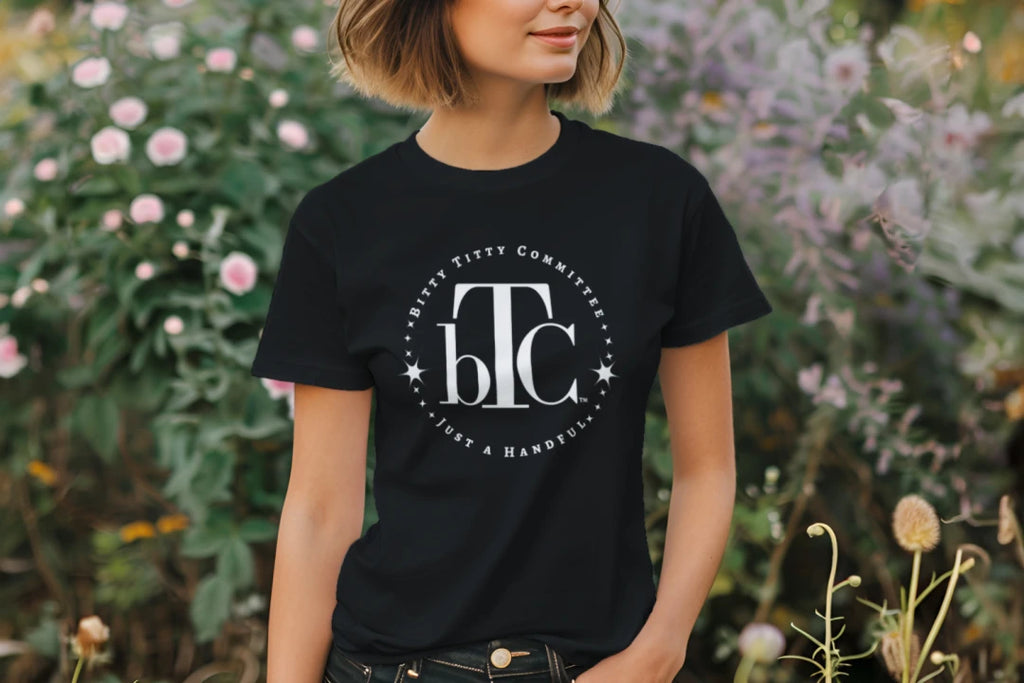 BTC bitty™ "Just a Handful" Ladies Tee